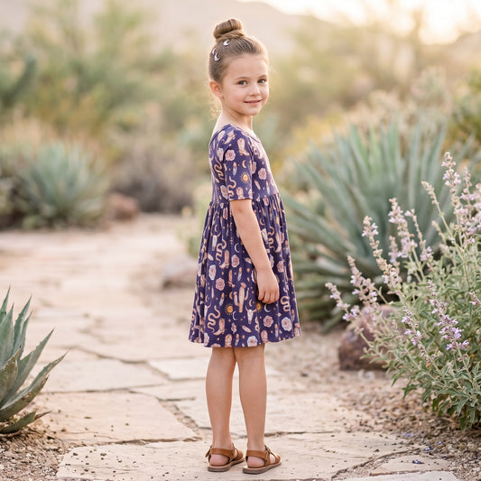 Desert Dreams All-Day Twirl Dress by Landrie Lou
